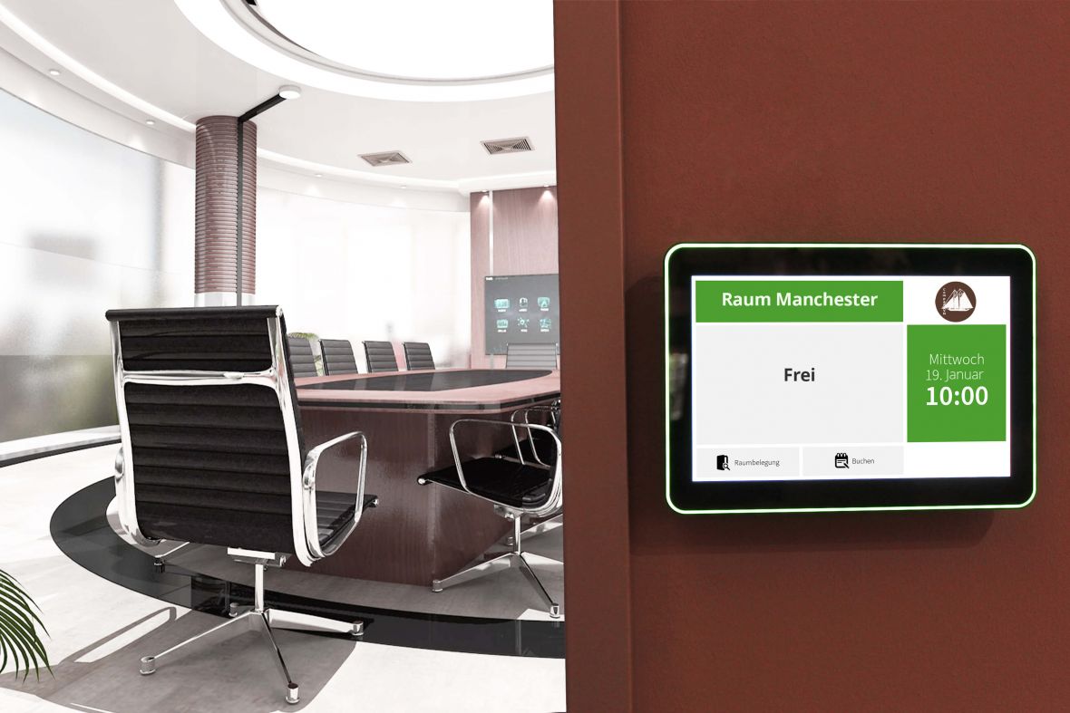 digitalen Türschilds